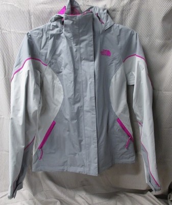 The North Face HyVent Vibrant Pink Hooded Jacket Windbreaker | Women's Size XS