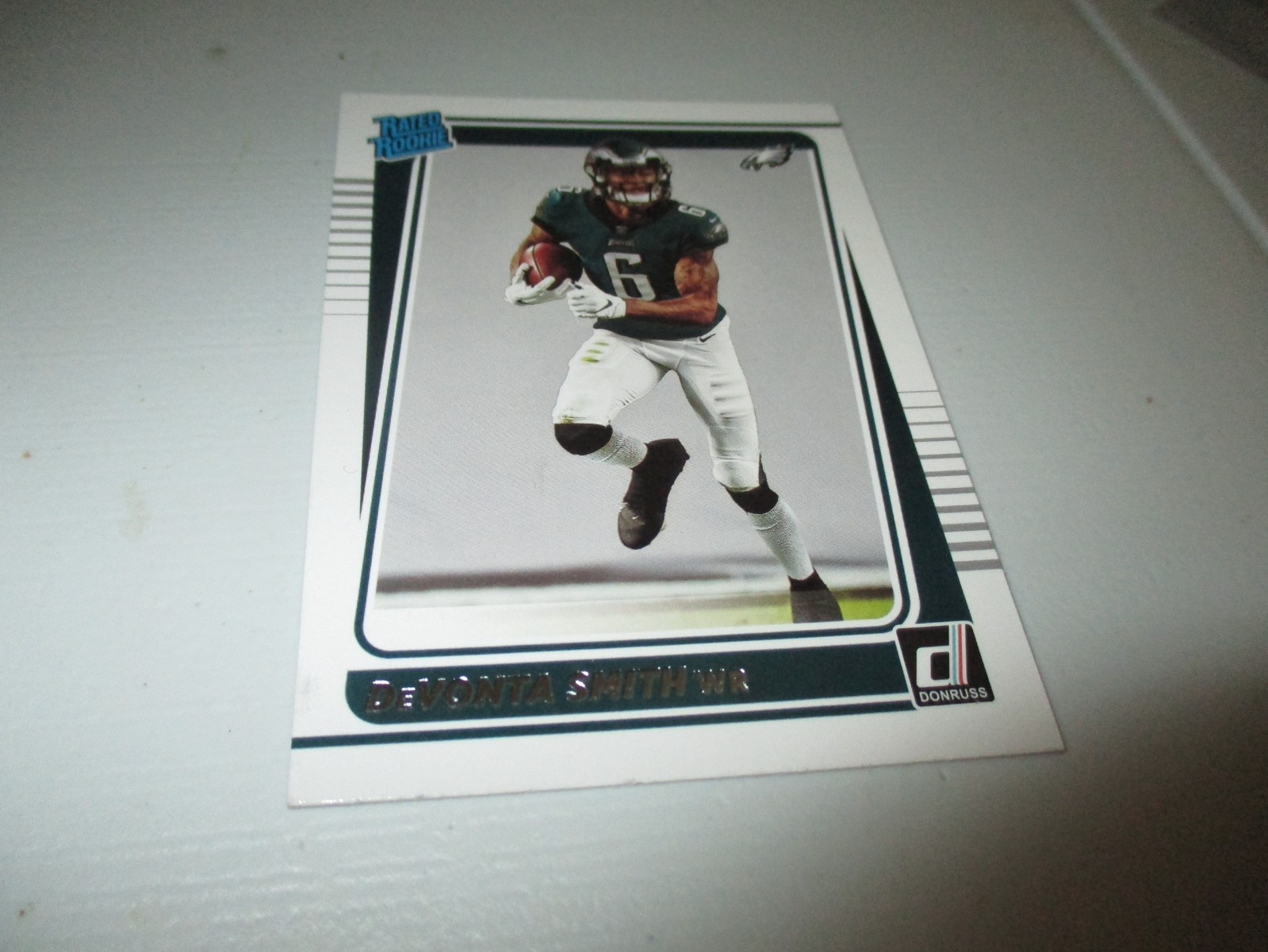 DeVonta Smith 2021 Panini Donruss Rated Rookie RC #261