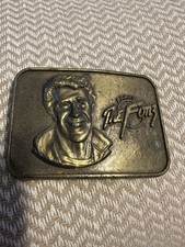 Vintage The Fonz Fonzie Aaaay Happy Days Metal Belt Buckle Brass Finish 1976  