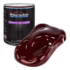 ProductionShop 1 Gallon Dark Maroon Metallic Performance Basecoat Auto Paint