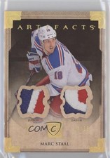 2013-14 Upper Deck Artifacts Spectrum Patch/Patch /15 Marc Staal #52 Patch 2d8