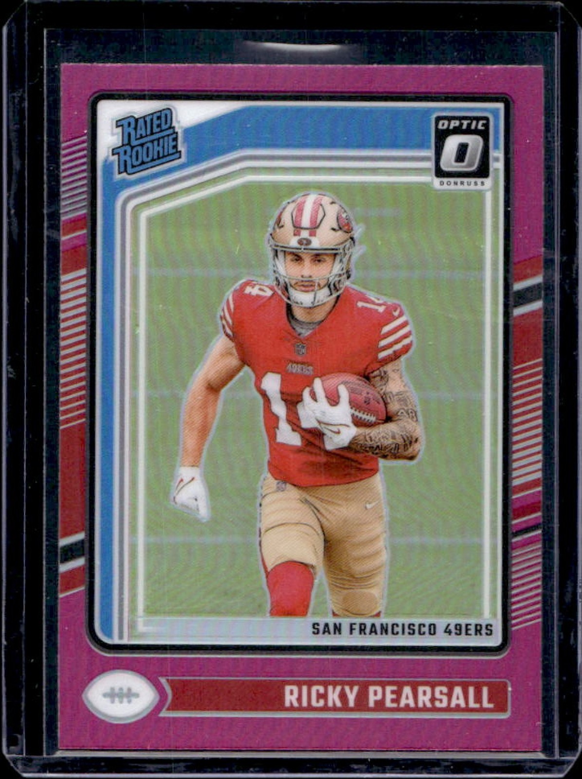 2024 Donruss Optic Ricky Pearsall Pink Rated Rookie #284 49ers
