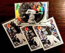 Luis Robert 2020 Bowman Chrome Scouts Top 100 #BTP2 /Bowman RC #18 White Sox Lot