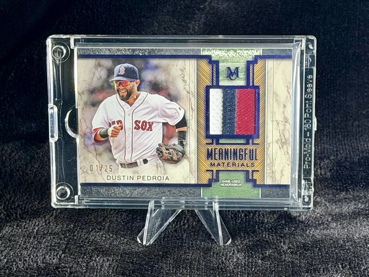 Dustin Pedroia Baseball Serial Numbered Sports Trading Cards