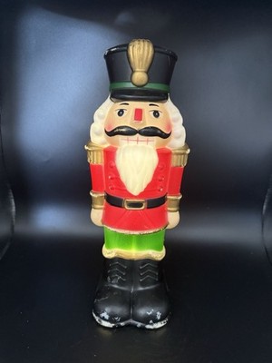 Nutcracker Soldiers Blow Mold Light-Up Feature Working