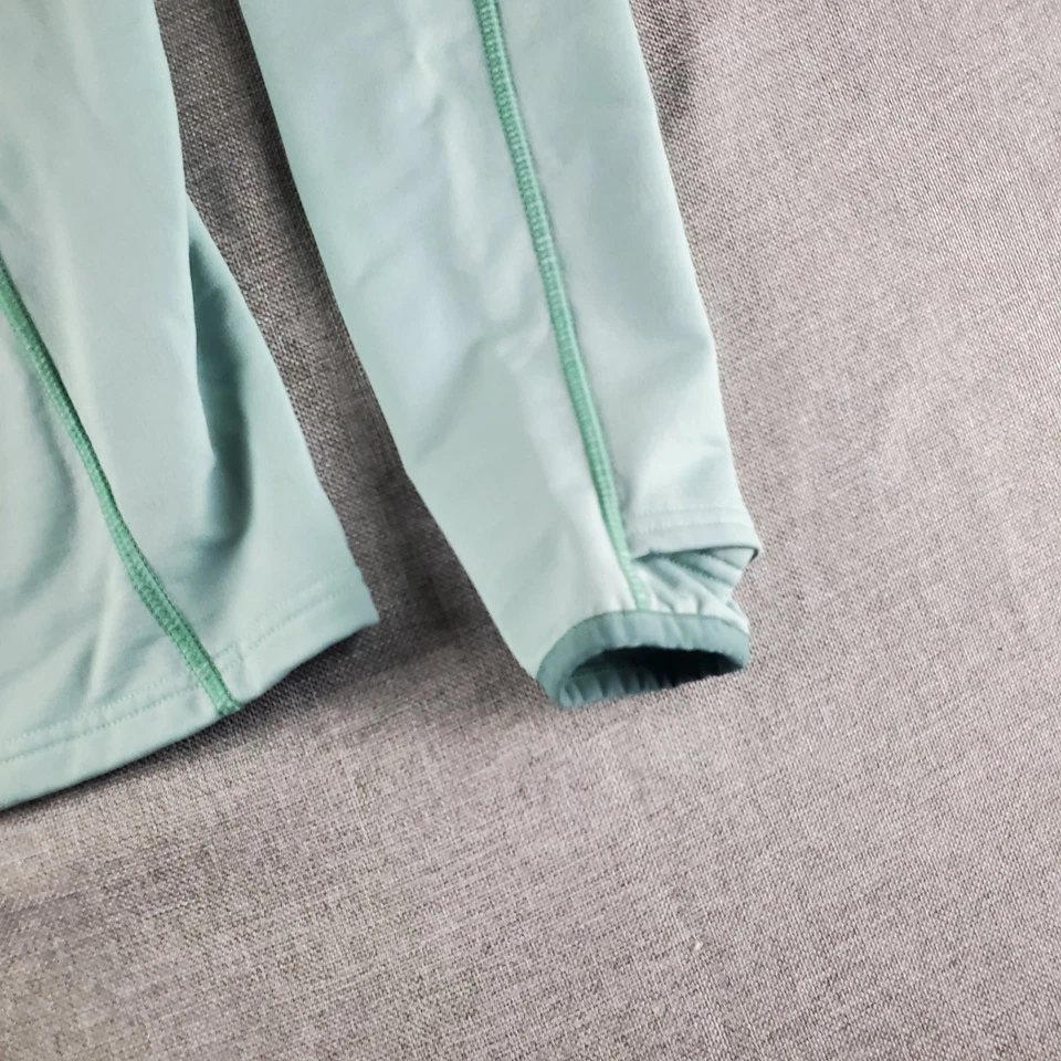 Женский пуловер Smartwool S Active из флиса на молнии 1/2 зеленая шерстяная смесь 4 направления эластичный - Изображение 4 из 4