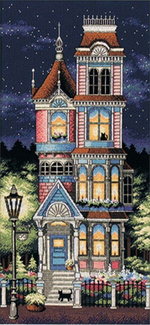 Dimensions Victorian Charm Counted Cross Stitch Kit-12"X21" 18 Count