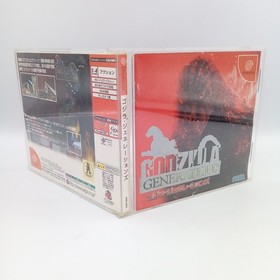 Godzilla Generations SEGA Dreamcast Original Japanese CIB Complete