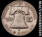 1958-D Silver Franklin Half Dollar - Scarce  Better Date  No Reserve  #M626 — photo 2