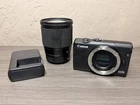 Canon EOS M200 Mirrorless Digital Camera W/ 16mm 1:1.4 DC DN 67 sigma READ