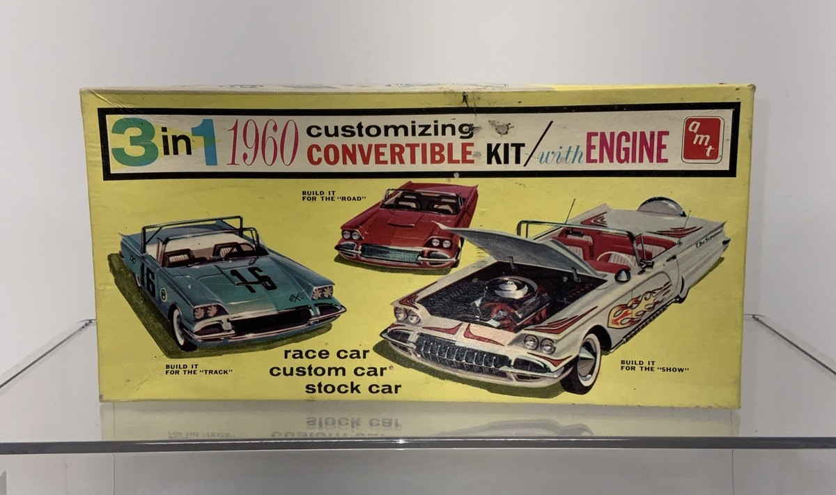 AMT 1960 Thunderbird 3 In 1 Customizing Convertible Model