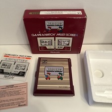 Nintendo Mario Bros MW-56 gioco e orologio 1983 multischermo