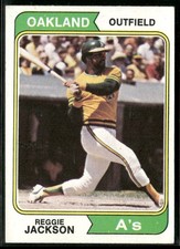 Reggie Jackson Baseball Cards, Rookie Cards and Autographed Memorabilia Guide 12