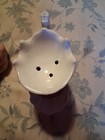 Antique Shaving Scuttle Mug Fish Shell Thin Porcelain Victorian -unmarked — photo 5
