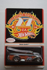 Hot Wheels 27th Collector's Convention 2013 - Black Orange - Drag Dairy