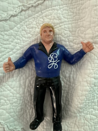 WWE WWF LJN Loose Bobby Hernan W/ Scrolls Great Co...