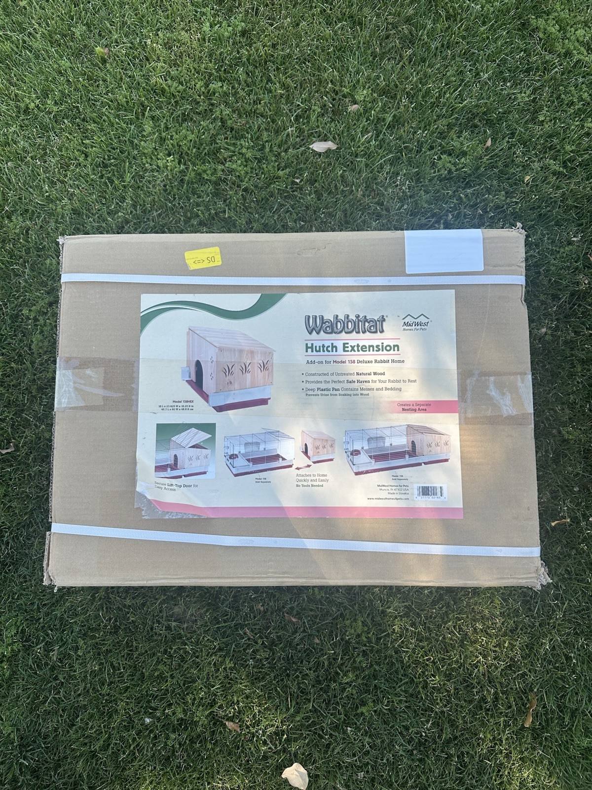 New MidWest Homes For Pets Wabbitat Deluxe Rabbit Home Hutch