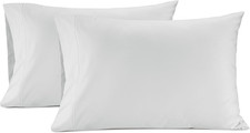 100 Egyptian Cotton Pillow Cases Queen Size Set of 2 20"X30" - Pillowcases Qu