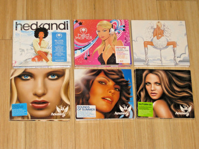 Housexy Hed Kandi 6 CD Album Collection Lot Dance Disco Deep Nu Cool