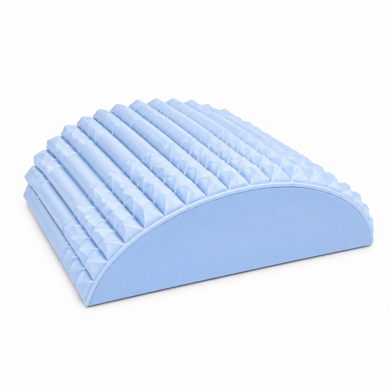 Lower Back Lumbar Pain Spine Stretcher Massager Posture Relief Cracker Support