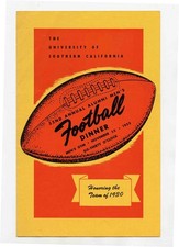 University of Southern California 1955 Alumni Men's Football Dinner 1930 Team 