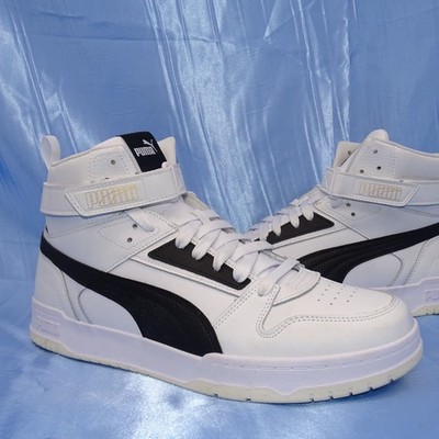 PUMA RBD GAME SNEAKER HI GR 47 HERREN SCHUHE SPORTSCHUHE FREIZEITSCHUHE WEIß NEU
