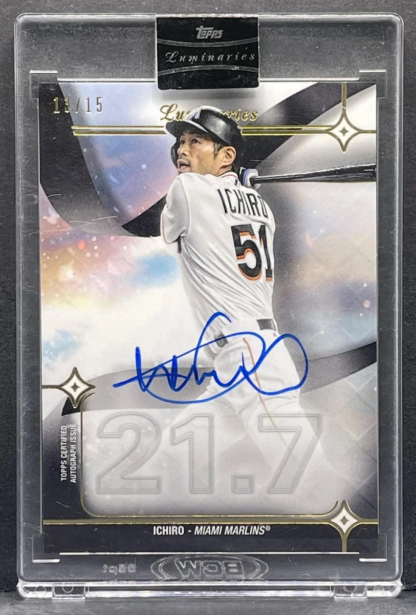 Ichiro Suzuki Autographed Baseball Sports Trading Cards for sale