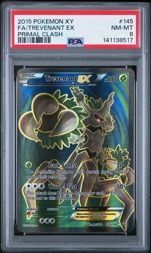 Trevenant-EX graded PSA 8 for sale on eBay