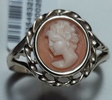 Damenring Gold 333/- Gemme