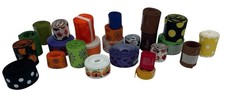HALLOWEEN 1 Inch Crafting Ribbons Various Lengths 25small Rolls