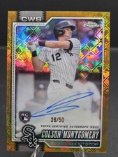 Colson Montgomery Logofractor 2026 Gold /50 Auto
