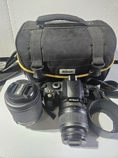 Nikon D40X Camera with 2 lenses 18-55mm  55-200mm and Nikon Bag