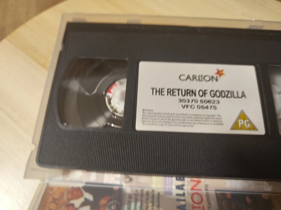 Godzilla vs Mechagodzilla VHS Carlton Unikat - Image 4 of 4
