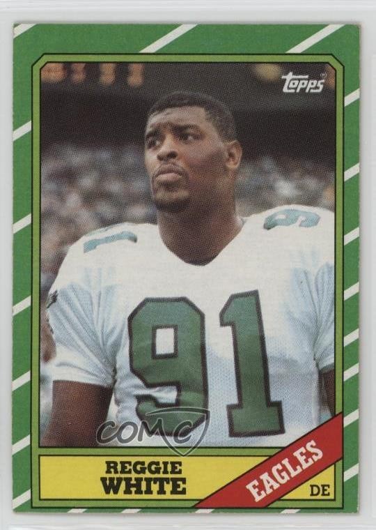 1986 Topps Reggie White #275 HOF 14pp