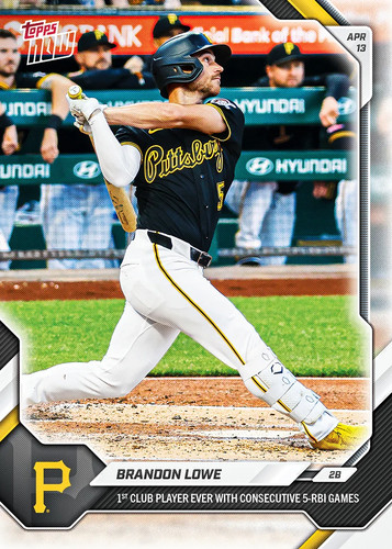 2026 Topps Now 78 Brandon Lowe