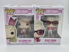 Funko Pop! Vinyl Lot: Elle (Bunny Suit) #1225 + #1226 Elle (Sun) New In Box
