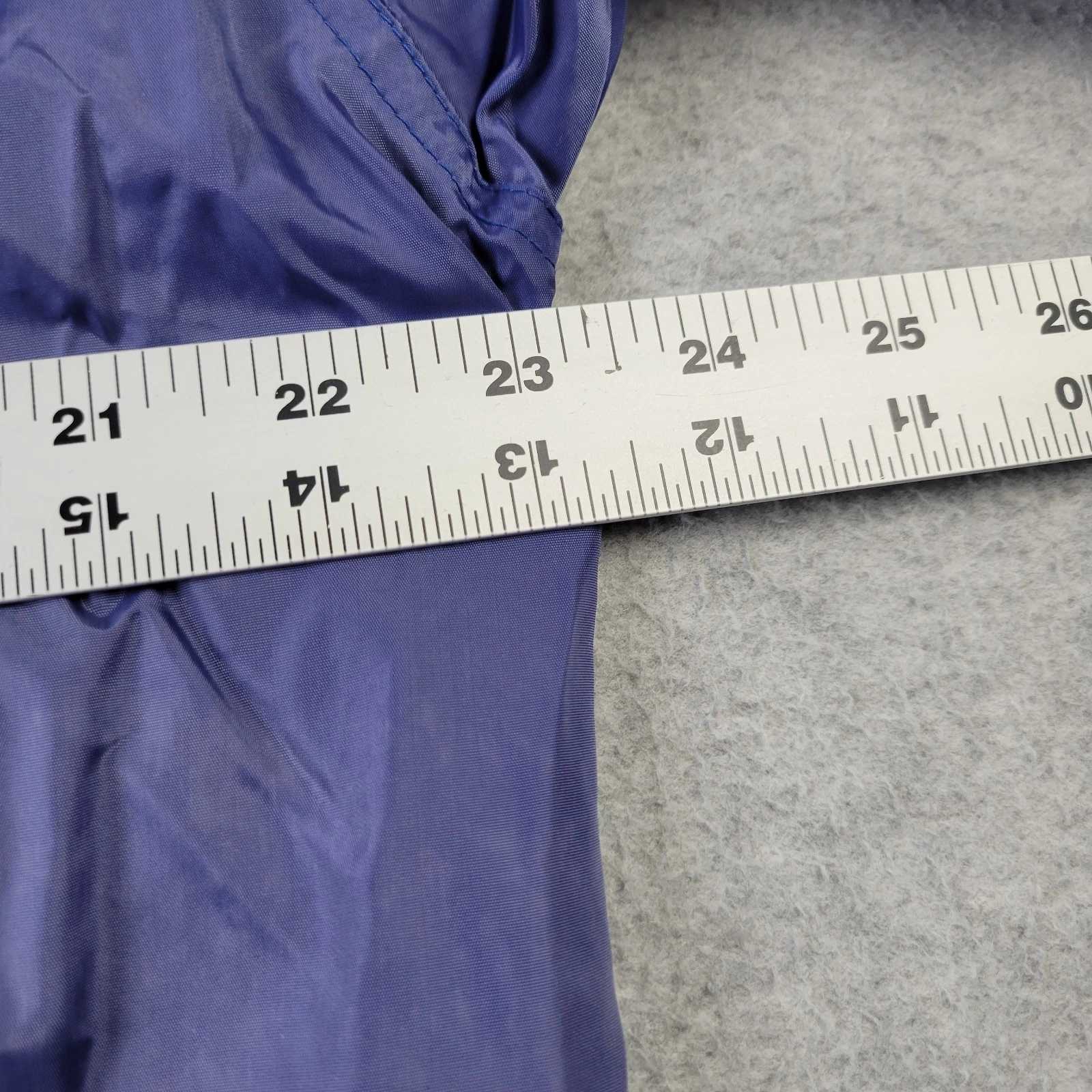 Woolrich Windbreaker Jacket Mens Medium VTG 80s Hooded Full Zip Pockets - product detail image 7