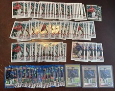 2020/21 BAYRON LORA BOWMAN BASE & CHROME SAPPHIRE GOLD /50 ROOKIE CARD LOT (104)