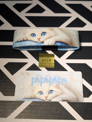 Zox Strap #1674 Pspspsps ~ NEW ~ Medium ~ Wristband ~ Collector's Card