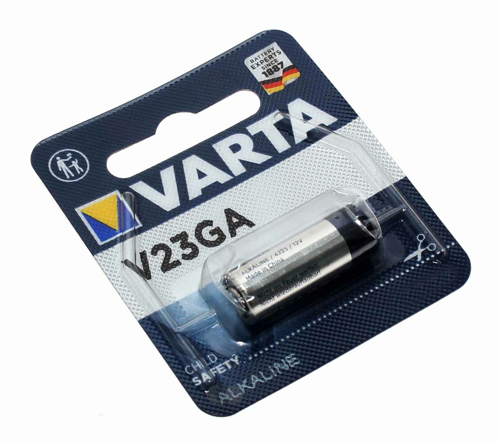 Varta V23Ga Alkaline Batterie | 23A 3Lr50 Mn21 L1028 G23A 8Lr932 | 12V 50Mah