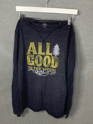 Old Navy T Shirt Men's Size S/P - 36 Soft Washed Ultra Doux dark Gray graphic