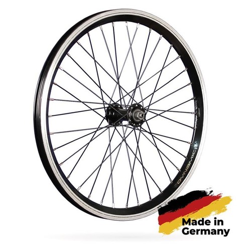 Laufrad 20 Zoll Vorderrad Fahrrad Hohlkammer Felge schwarz Schnellspanner vorn - Bild 8 von 9