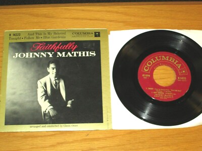 POP EP - JOHNNY MATHIS - COLUMBIA 14223 - 