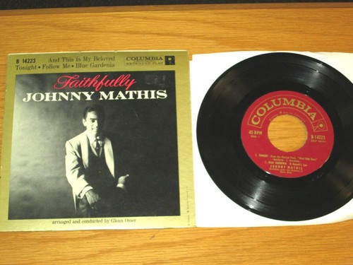 POP EP - JOHNNY MATHIS - COLUMBIA 14223 - 