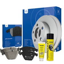 ATE CERAMIC Bremsensatz + Ceratec + Bremsenreiniger Mercedes A-KLASSE B-KLASS