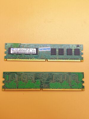 2GB (2 x 1GB) Arbeitsspeicher RAM DDR2, PC2-5300 667 MHz für Computer Desktop-PC