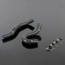 Fit For 03-11 Honda Element 2.4 DX-EX/SC Silicone Radiator Hose Clamps Kit Black