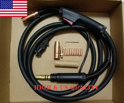 CYMPOLLIA MIG WELDING GUN &TORCH 10' 150AMP for Lincoln Power Mig 180C/180T/180 Dual/210MP
