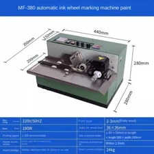 Automatic Deskptop Solid Dry Batch Ink Expiry Date Printing Coder Coding Machine