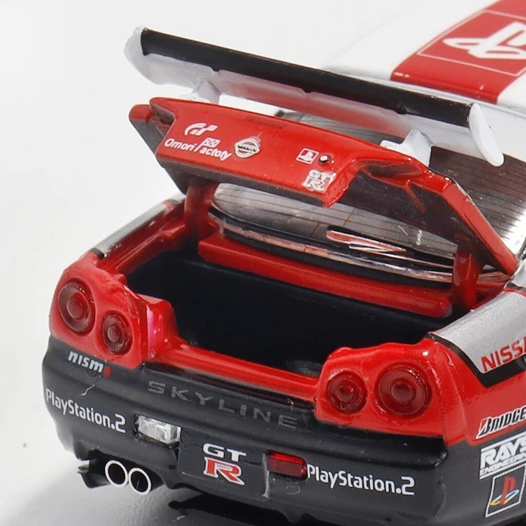 CoolArt 1:64 JDM Skyline GTR R34 GT Racing Sport Model